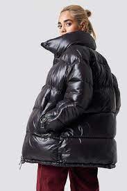 Bic Anorak Black Anorak Puffy Jacket Puffer Jacket Women