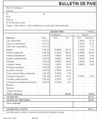Telecharger Modele De Fiche De Paie Excel Gratuit 2019