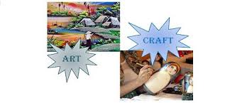 Difference Between Art And Craft Arts And Crafts Creative Art Crafts