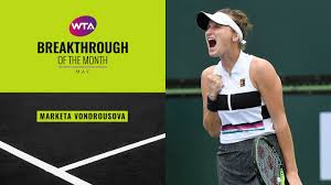 Professional tennis player | world traveler. May 2019 Breakthrough Of The Month Marketa Vondrousova