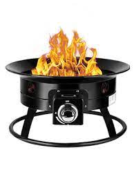 Get bonus off at cart. Amazon Com Camplux Portable Propane Fire Bowl 19 Inch Diameter Fp19al Auto Ignition Durable Outdoor Gas Fire Pit Camping Gas Firebowl With Lid Carry Kit 52 000 Btu Patio Lawn Garden
