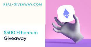 500 Giveaway Ethereum In 2021 Prize Giveaway Giveaway Real Giveaways