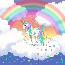Dapatkan pelbagai contoh gambar pony untuk mewarna yang awesome dan. Rainbow Unicorn Clouds And Stars Digital Art By Crista Forest