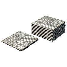 mallsten decking outdoor gray white ikea in 2021 outdoor flooring patio flooring outdoor tiles