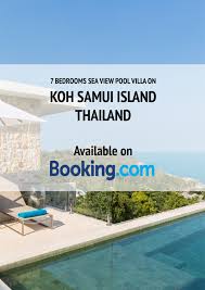 Contemporary Style Design Villa For Rent On Koh Samui Island Thailand Infinity Pool Sea View Villa Available On Booking Com Samui Turquoise Villas Your H