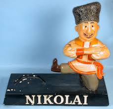 Nikolai Russian Vodka Figure Liquor Store Bar Display Chalkware Or Plaster 1950s Ebay In 2020 Liquor Store Russian Vodka Bar Displays