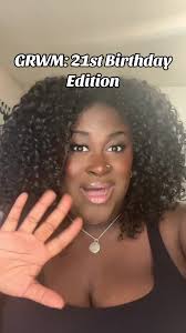 Shopping haul is up next 😁 #birthdaygirl #birthday #birthdaygrwm #makeup  #makeup #21stbirthday #blackgirlmakeup #curlyhair #booktok #fyp