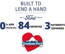 Ford 0 Financing For 84 Months Gresham Ford Oregon Ford Dealer