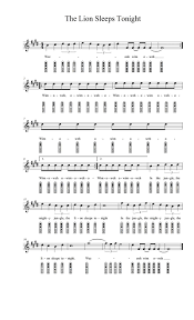 lanaflutes com lion sleeps tonight tin whistle native american flute music sheet music notes