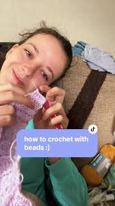 how I crochet with beads! pattern: mermaid top pattern by Nirvana Crochet 