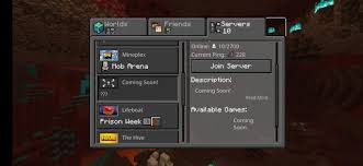 Welcome on the top minecraft server list. New Featured Server Coming To Mcpe R Mcpe