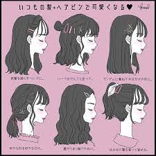 あかぐちみむ イラストレーター akagumichan instagram写真と動画 アニメの毛 髪 描き方 簡単 ヘアアレンジ