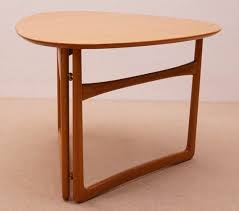 For Sale Teak Folding Table By Peter Hvidt Orla Molgaard Nielsen In 2020 Folding Table Folding Coffee Table Table