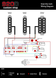 Section 11 wiring diagrams subsection 01 (wiring diagrams). Diagrams Stratocaster S5w Suhr 920d Custom