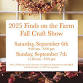 2025 Finds on the Farm Fall Craft Show