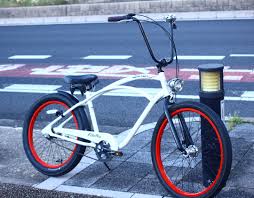 atsusick on instagram 少し前のエレクトラ スパーカー メンテナンス チョッパーハンドルに変更 メンテナンスは大事です 名古屋市北区 マルハチサイクル エレクトラ electrabike ビーチクルーザー メンテナンス オーバーホール bicycle vehicles