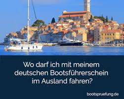 Wann braucht man einen sportbootführerschein binnen? Mit Dem Deutschen Bootsfuhrerschein Im Ausland