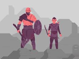Pin By Alex Link11 On God Of War God Of War Animated Characters Character Design