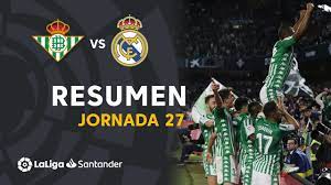 Who is hosting the game? Highlights Real Betis Vs Real Madrid 2 1 Youtube