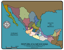 Savesave mapa de mexico dividido por estados for later. Mapa Republica Mexicana Con Nombres Y Division Politica Para Imprimir Celeberrima Com