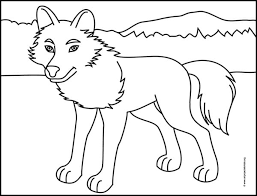 But i am not particularly assertive and sometimes depressed. How To Draw A Wolf Art Projects For Kids