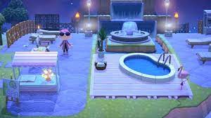 Reddit can sometimes feel a little overwhelming with full city recreations and. I M Making A Spa Area By The Beach Horizondesigns New Animal Crossing Animal Crossing Pool Spa Animal Crossing
