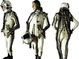 More Creepy Awesome Suites Russian High Altitude Space Suit From The Science Center Space Collection Space Suit Suits Flight Suit