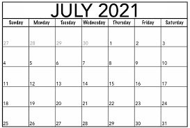 Black and white july 2020 calendar free printable. Free Printable Calendar 2021 July Monthly Web Galaxy Coder Free Printable Calendar 2021 July Monthly