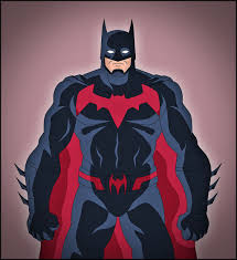 Black And Red Batman Cartoon Batman 2 Batman Unlimited Animal Instincts Batman Batman And Superman Dc Comics Superheroes