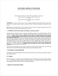Abstract research paper example apa. Free 13 Abstract Writing Samples And Templates In Pdf