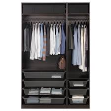 Ikea Pax Black Brown Forsand Black Brown Stained Ash Effect Wardrobe Pax Wardrobe Ikea Pax Ikea Pax Wardrobe