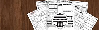 These disposable character sheets are designed to be functional and pretty. Character Sheets Dungeons Dragons