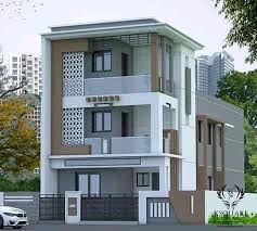 3 Storey House House Front Design Duplex House Design Facade House