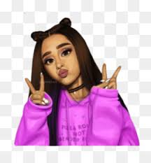 After she played her in first broadway role a. Ariana Grande Drawing Png And Ariana Grande Drawing Transparent Clipart Free Download Cleanpng Kisspng