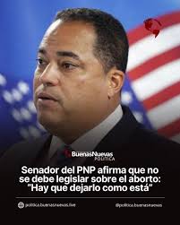El senador del Partido Nuevo Progresista (PNP), Carmelo Ríos, expresó en  NotiUno 630 AM que no considera necesario legislar sobre el tema del aborto  en Puerto Rico. A preguntas del periodista Alex