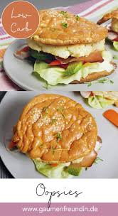 Fluffige Low Carb Oopsies Mit Ei Frischkase Teig Low Carb Brotersatz Rezept Brotersatz Rezepte Glutenfreie Rezepte