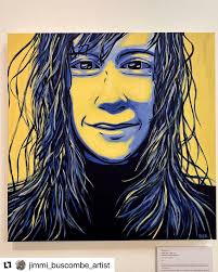 jimmi_buscombe_artist ・・・ Another share of some lovely portraits from the  Warrnibald Portrait Prize at @warrnamboolartgallery • 1. Vivienne Wheeler