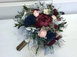 Navy wedding flower package bridesmaid bouquets groomsman | etsy. Burgundy Navy And Gold Wedding Flowers Novocom Top