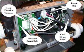 Wiring diagram for motor starter 3 phase controller failure. Replacing A Spa Pack