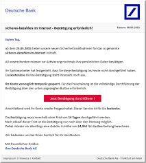 All the account holders of the bank are eligible for deutsche bank internet banking is hassle free. Deutsche Bank Wichtige Mitteilung Phishing