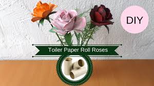Making flowers is a great way to decorate space. Diy Toilet Paper Roll Roses How To Make A Rose From A Cardboard Tube Recycled Flowers Crafts Youtube
