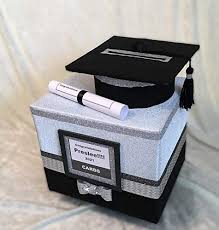 How to make a quick and easy graduation money holder box easy to make graduation cap mortar board gift box. Graduation Cap 2021 Card Box Party Decoration Personalized 100 Handmade Holds 200 In 2021 Graduation Party Card Box Graduation Card Boxes Graduation Gift Card Box
