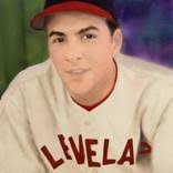 Lou Boudreau Painting by Vicki Graham