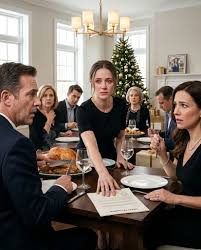 My husband's family laughed when he served me divorce papers at Christmas dinner, thinking I was broke. But when I authorized the entire event with a secret administrative key that made the