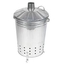 How does a garden incinerator work. Apollo Galvanised Incinerator Bin 80ltr Garden Incinerators Screwfix Com