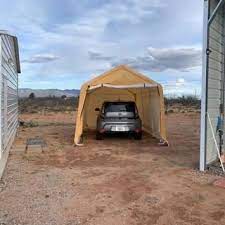 10 Ft X 17 Ft Portable Garage Portable Garage Car Shed Portable Car Lift