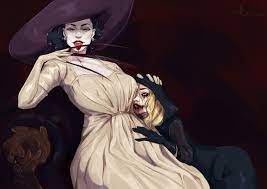 Thrilled to finally announce i was the voiceover and performance capture artist behind our beloved lady dimitrescu in resident evil village. Lady Dimitrescu Wiki Resident Evil Village Re8 Lady Dimitrescu Tall Vampire Lady Gamewith Jump To Navigation Jump To Search Angel Barker