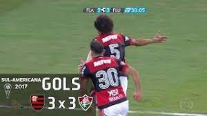 Escalação, informações sobre o jogo, fotos e muito mais. Gols Flamengo 3 X 3 Fluminense Sul Americana 2017 Globo Hd Youtube