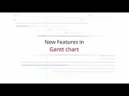 zoho projects gantt chart updates