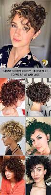 Sassy Short Curly Hairstyles Short Curly Hairstyles For Women Hot Hair Styles Curly Hair Styles